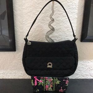 Vera Bradley Black Shoulder Bag